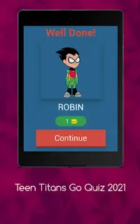 Teen Titans Go Quiz 2021 Screen Shot 8