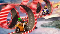 スタント 自転車 不可能 トラック -  レース モト ドライブ ゲーム Screen Shot 7