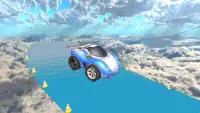 Mini Car : Downhill Sky Racer Screen Shot 6