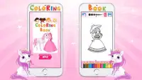 Pony Princess Coloring Pages Screen Shot 0