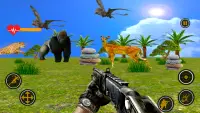 Animal Safari Dino Shooter Screen Shot 2