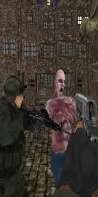 Dead Zombie Frontier War Survival 3D Screen Shot 1