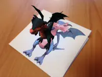 AR puzzle: Dragon and Hedgehog Screen Shot 0