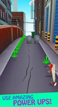 Weed Dash rush runner - run for hemp Screen Shot 1