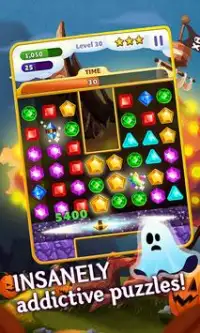 Jewel Mania Halloween Screen Shot 10