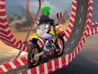 スタント 自転車 不可能 トラック -  レース モト ドライブ ゲーム Screen Shot 14