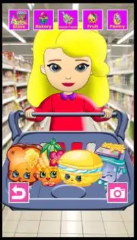 Shopping Cart Kids Supermarket Screen Shot 1