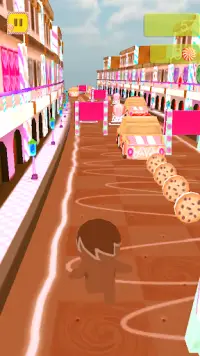 3D Candy Man World Run Screen Shot 2