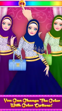 Hijab Doll Fashion Salon Dress Screen Shot 14