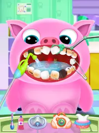 Haustier Zahnarzt Arzt Pflege: Dental Spiele Screen Shot 3