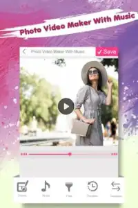 Photo Video Maker With Music Screen Shot 4