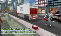 Milk Delivery Truck Simulator Screen Shot 0