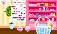 Cook Girls Bereid cake Games Screen Shot 0