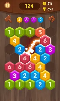 Kết nối câu đố - Hexa crush puzzle Screen Shot 0
