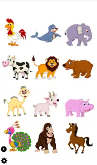 Kids Animal Puzzle Screen Shot 0