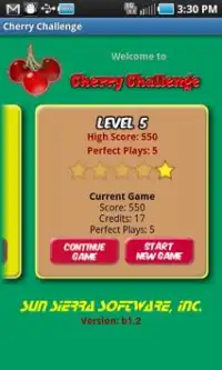 Cherry Challenge Screen Shot 0
