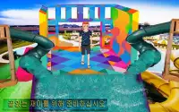 워터 파크 슬라이드 러쉬 3D 게임 : 무료 슬라이더 게임 Screen Shot 2