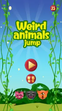 weird animals jump Screen Shot 0