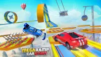 Mega Ramp Stunt Car Extreme 3D Screen Shot 4