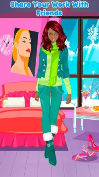 Rich Girl Winter Fashion - Crazy Dress Shopping Screen Shot 4