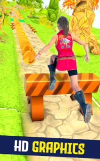 Lost Temple Princess Run - Running Games 2020 Screen Shot 11