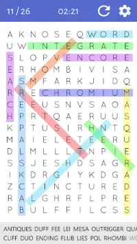 Word Search Puzzles Screen Shot 2