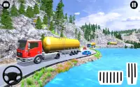 Oil Tanker Truck 3d Game-Free Cargo Truck game Screen Shot 2