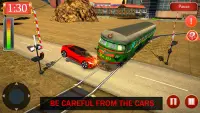 Modern City Train Driver Game Screen Shot 1