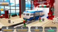 Train Mechanic Simulator 2018: Workshop Garage 3D Screen Shot 5