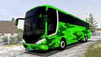 Army Bus Simulator Sim army bus driving games 2021 Screen Shot 0