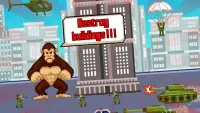 King Kong y el rascacielos o rey de la ciudad. Screen Shot 2