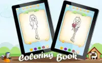 Coloring Dolls Screen Shot 3