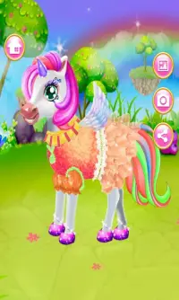 Unicorn Dress Up Makeup And Salon | Free Games Screen Shot 4