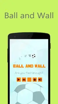 Ball and wall Screen Shot 1