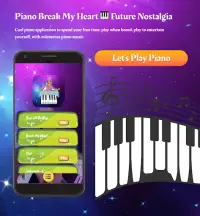 Piano Break My Heart 🎹 Dua lipa 2020, Offline Screen Shot 0