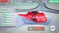 Futuristic Flying Car Racer Screen Shot 4