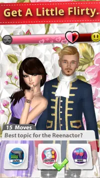 Me Girl Love Story - Date Game Screen Shot 2