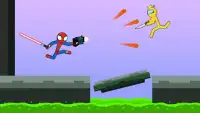 Spider Stickman Fight 2 - Yüce Çöp Adam Savaşçı Screen Shot 0