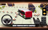 Coach Bus Parking Bus simulator 3D Free Bus Games Screen Shot 1