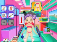 救急車の赤ちゃんの医者のゲーム Screen Shot 4