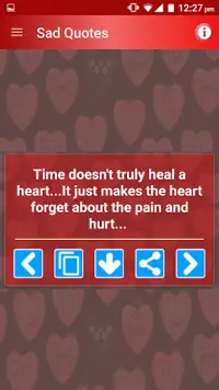 Sad & Broken Heart Pain Status Screen Shot 4