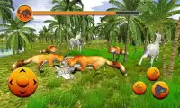 الحقيقي 3D البرية الثعلب محاكاة: عشيرة لعبة Screen Shot 0