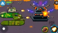 टैंक युद्ध - लड़कों के लिए खेल Screen Shot 3