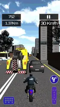 City Moto Racing 3D Screen Shot 4