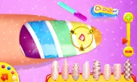 Tırnak sanatı oyunları: Kızlar için tırnak salonu Screen Shot 3