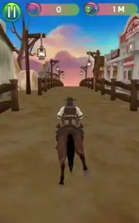 koboi rodeo penunggang kuda Screen Shot 3