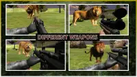 Raiva, leão, ataque: caçador Screen Shot 12
