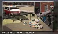 救急車のドライバーの3Dシミュレータ Screen Shot 3