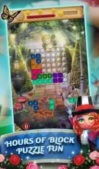 Brick Mania – Wacky Wonderland Block & Hexa Puzzle Screen Shot 0