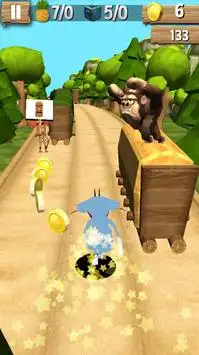 Temple Oggy Run Adventure Screen Shot 1